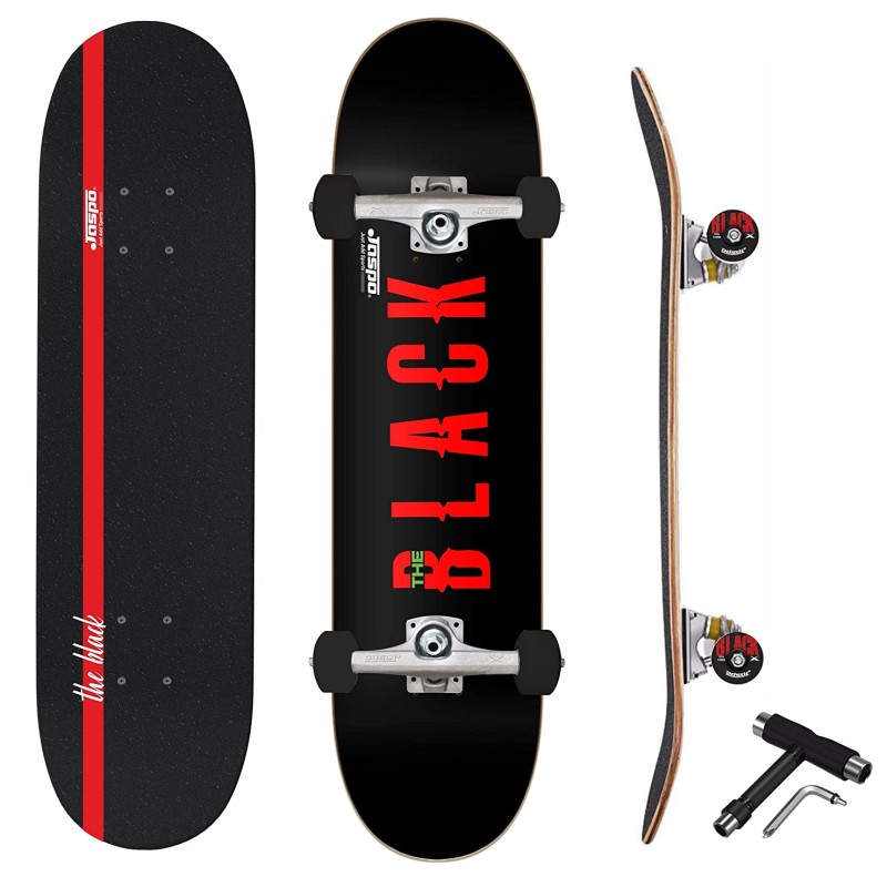Jaspo Black Maple II 31 x 8 inches Skateboard